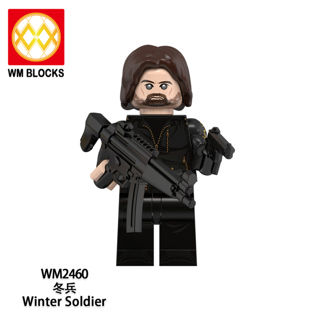 WM6151 DC Marvel superhero Sentry winter soldier yelena belova USA agent  taskmaster red guardian ghost mini figures juguetes mini toys building blocks sets Toys for kids