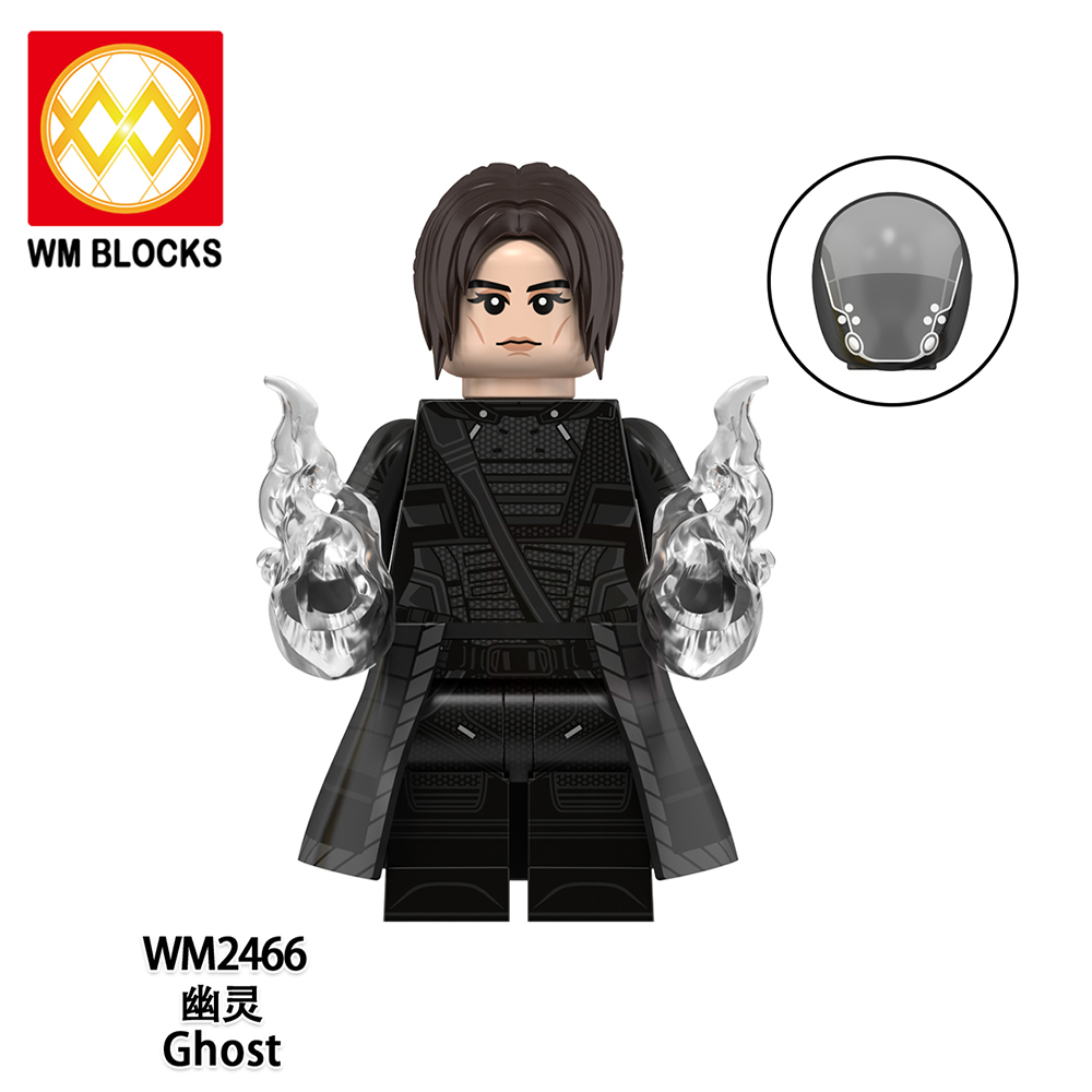 WM6151 DC Marvel superhero Sentry winter soldier yelena belova USA agent  taskmaster red guardian ghost mini figures juguetes mini toys building blocks sets Toys for kids