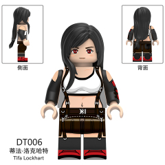DT8903 Final Fantasy Anime Game Tifa Lockhart Cloud Strife Zack Fair Sephiroth Mini Collect Figures Building Blocks Kids Gift Toys