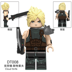 DT8903 Final Fantasy Anime Game Tifa Lockhart Cloud Strife Zack Fair Sephiroth Mini Collect Figures Building Blocks Kids Gift Toys