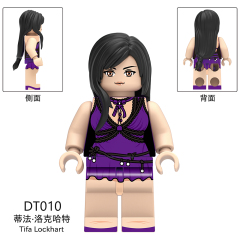DT8903 Final Fantasy Anime Game Tifa Lockhart Cloud Strife Zack Fair Sephiroth Mini Collect Figures Building Blocks Kids Gift Toys