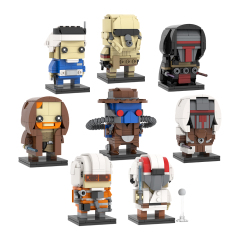 MOC2302-MOC2309 Lego star wars building Shoretrooper darth revan  revan BrickHeadz War scene toys building blocks sets Toys for kids