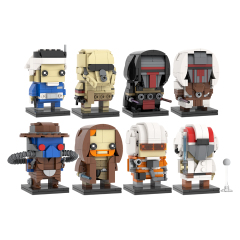 MOC2302-MOC2309 Lego star wars building Shoretrooper darth revan  revan BrickHeadz War scene toys building blocks sets Toys for kids
