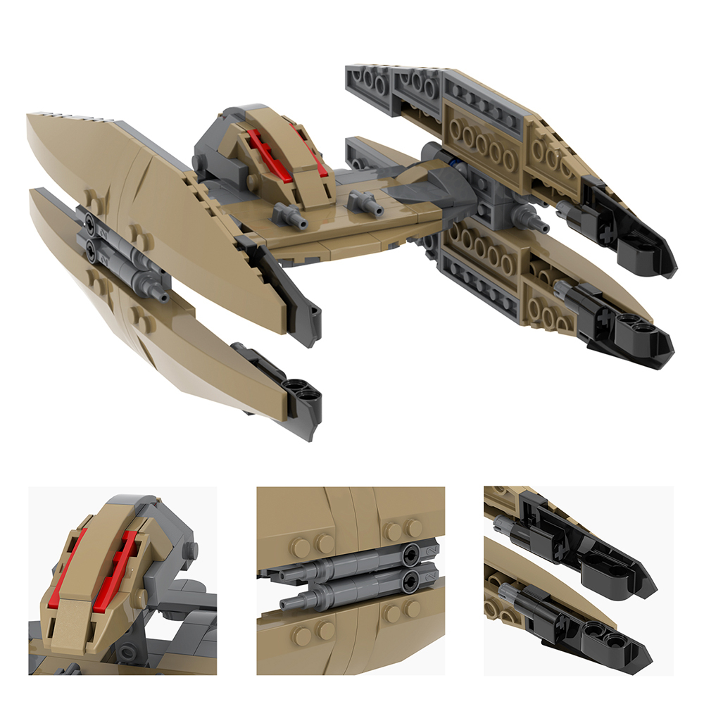 MOC2313 Lego star wars building vulture droid War scene toys building blocks sets Toys for kids