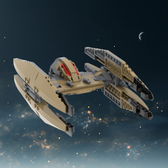 MOC2313 Lego star wars building vulture droid War scene toys building blocks sets Toys for kids