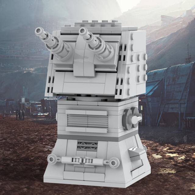 MOC2316 Lego star wars building Imperial anti aircraft turret War scene toys building blocks sets Toys for kids