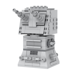 MOC2316 Lego star wars building Imperial anti aircraft turret War scene toys building blocks sets Toys for kids