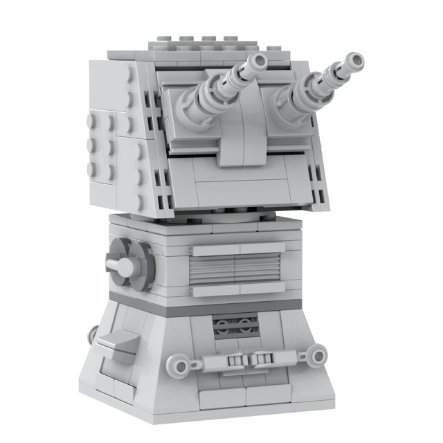 MOC2316 Lego star wars building Imperial anti aircraft turret War scene toys building blocks sets Toys for kids
