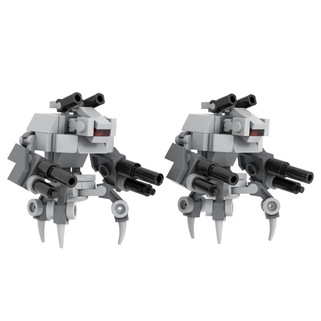 MOC2318 Lego star wars building defense robots guns War scene toys building blocks sets Toys for kids