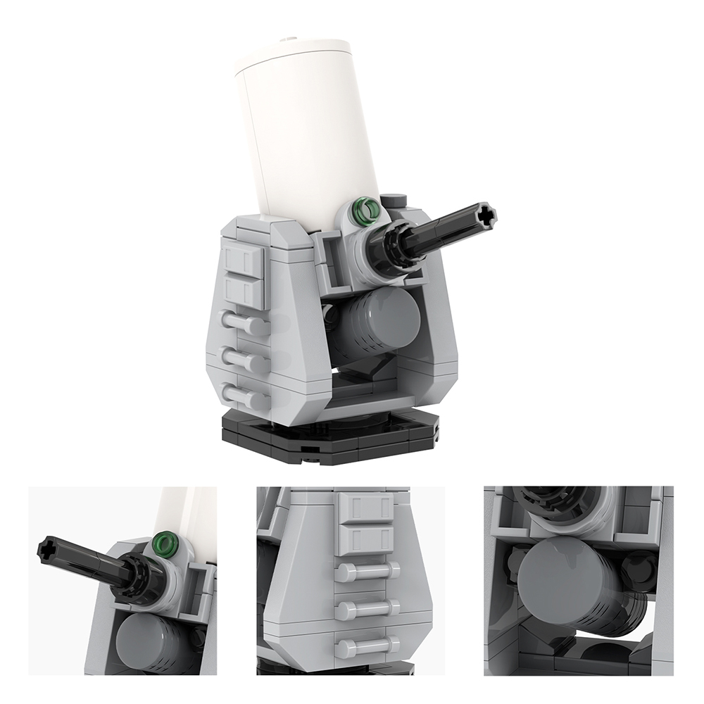 MOC2322 Lego star wars building automatic anti aircraft guns War scene toys building blocks sets Toys for kids