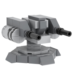 MOC2324 Lego star wars building overclocked machine gun cannons War scene toys building blocks sets Toys for kids