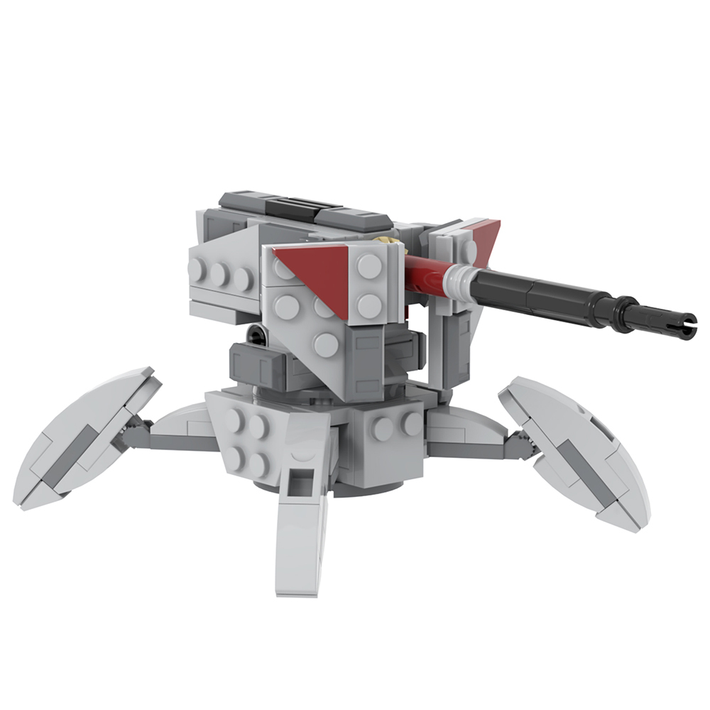 MOC2325 Lego star wars building anti armor artillery War scene toys building blocks sets Toys for kids