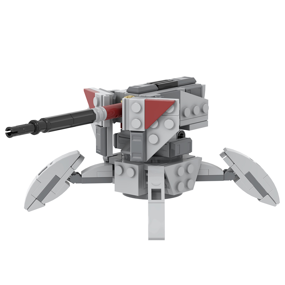 MOC2325 Lego star wars building anti armor artillery War scene toys building blocks sets Toys for kids