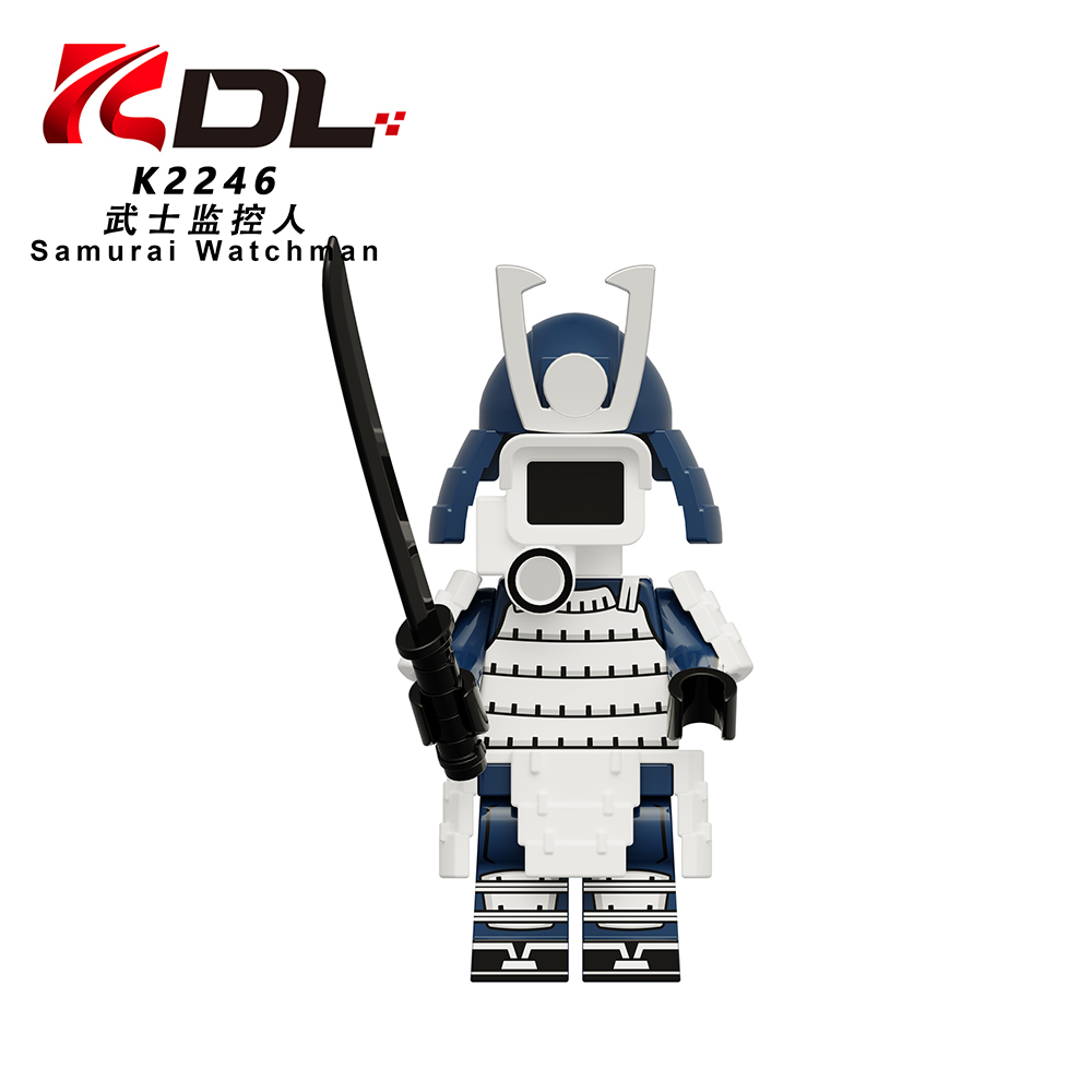 KDL838 Skibidi Toilet Game Samurai Watchman Duchess Eastern Europe Female Special Forces Maintenanceman Gman 5.0 Mini Collect Building Blocks Kids Gift Toys