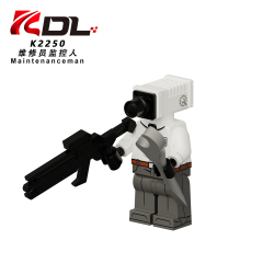 KDL838 Skibidi Toilet Game Samurai Watchman Duchess Eastern Europe Female Special Forces Maintenanceman Gman 5.0 Mini Collect Building Blocks Kids Gift Toys