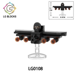 LG1016 Skibidi Toilet Game Mini Collect  Children  Educational Building Blocks Kids  Gift Toys