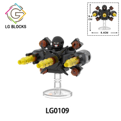 LG1016 Skibidi Toilet Game Mini Collect  Children  Educational Building Blocks Kids  Gift Toys