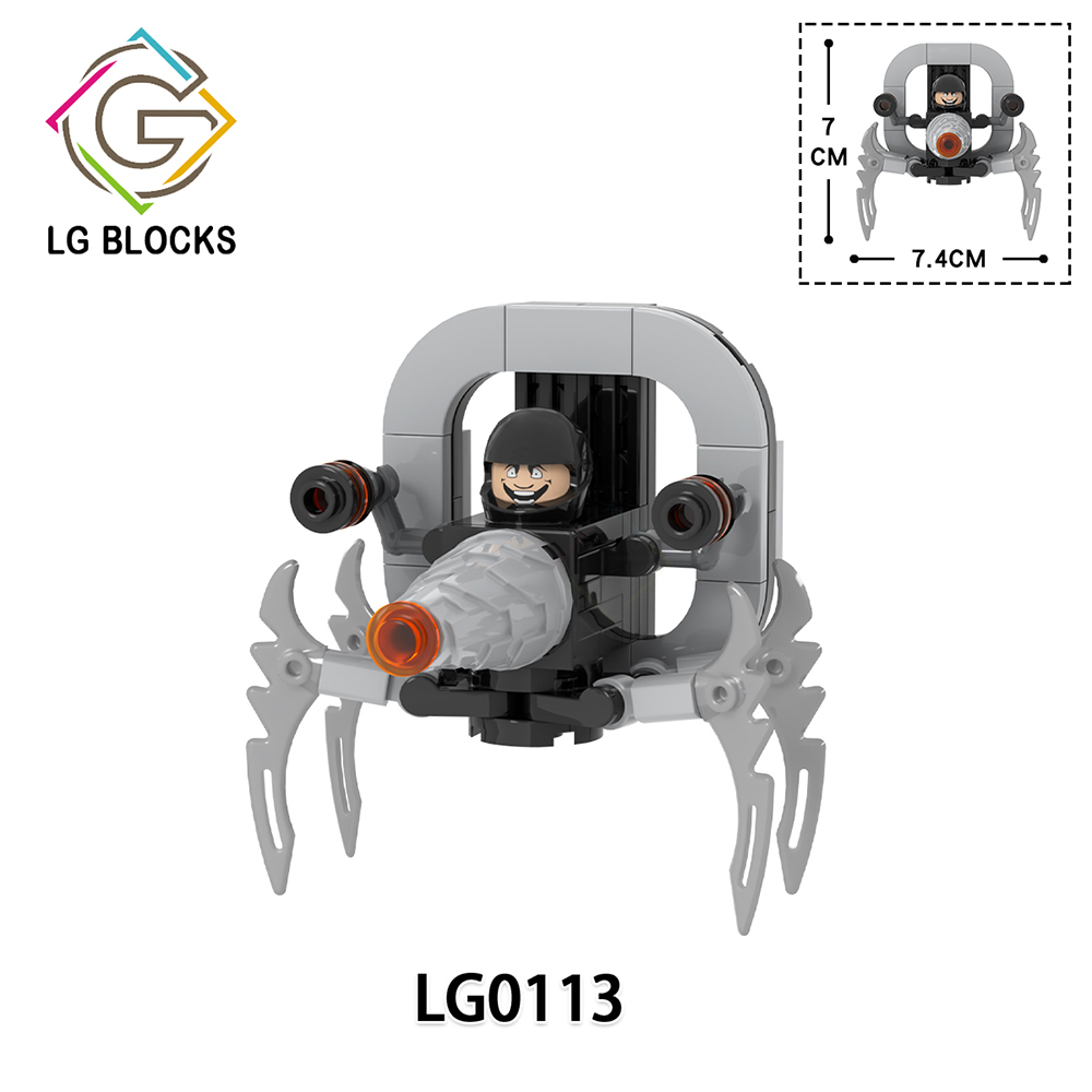 LG1016 Skibidi Toilet Game Mini Collect  Children  Educational Building Blocks Kids  Gift Toys