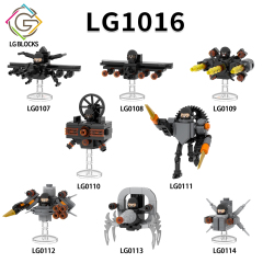 LG1016 Skibidi Toilet Game Mini Collect  Children  Educational Building Blocks Kids  Gift Toys