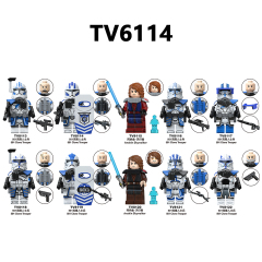 Star Wars TV6114-6116 Popular Cheap Boy Manufacturer Mini for Girls Wholesale Small 2025 Educational Online Building Block Sets Kid Toys