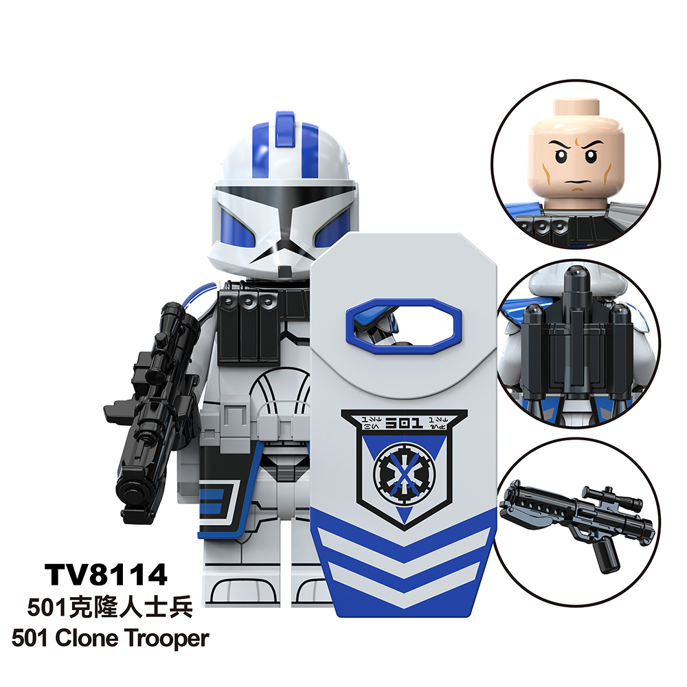 Star Wars TV6114-6116 Popular Cheap Boy Manufacturer Mini for Girls Wholesale Small 2025 Educational Online Building Block Sets Kid Toys