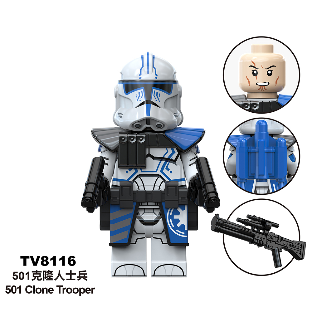 Star Wars TV6114-6116 Popular Cheap Boy Manufacturer Mini for Girls Wholesale Small 2025 Educational Online Building Block Sets Kid Toys