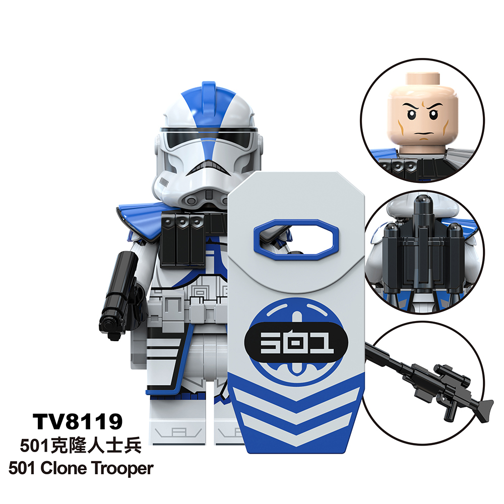 Star Wars TV6114-6116 Popular Cheap Boy Manufacturer Mini for Girls Wholesale Small 2025 Educational Online Building Block Sets Kid Toys