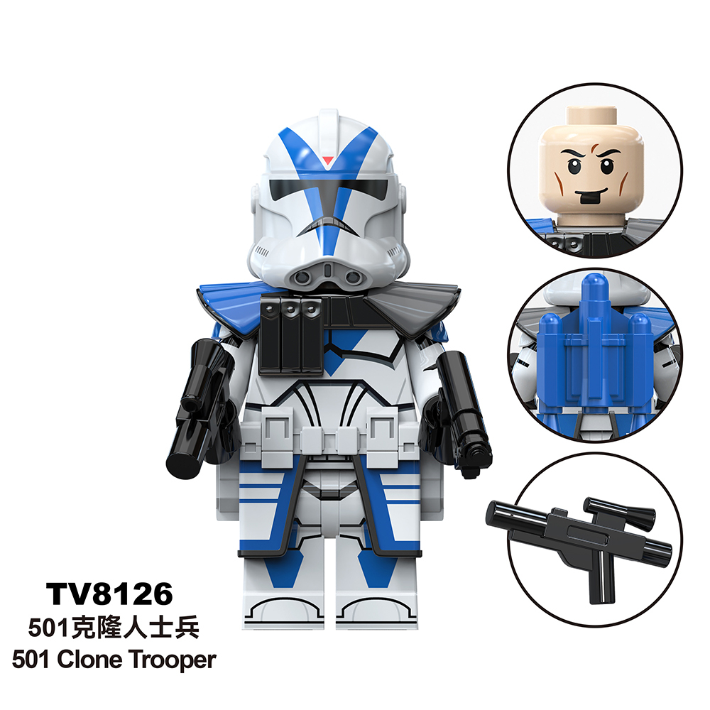 Star Wars TV6114-6116 Popular Cheap Boy Manufacturer Mini for Girls Wholesale Small 2025 Educational Online Building Block Sets Kid Toys