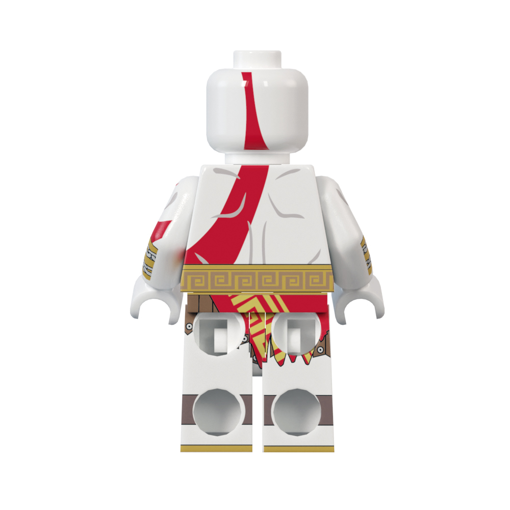 EV03-A-B Movie Character God of War Ares Wholesale Small 2025 Educational Online Building Block Sets Kid Toys
