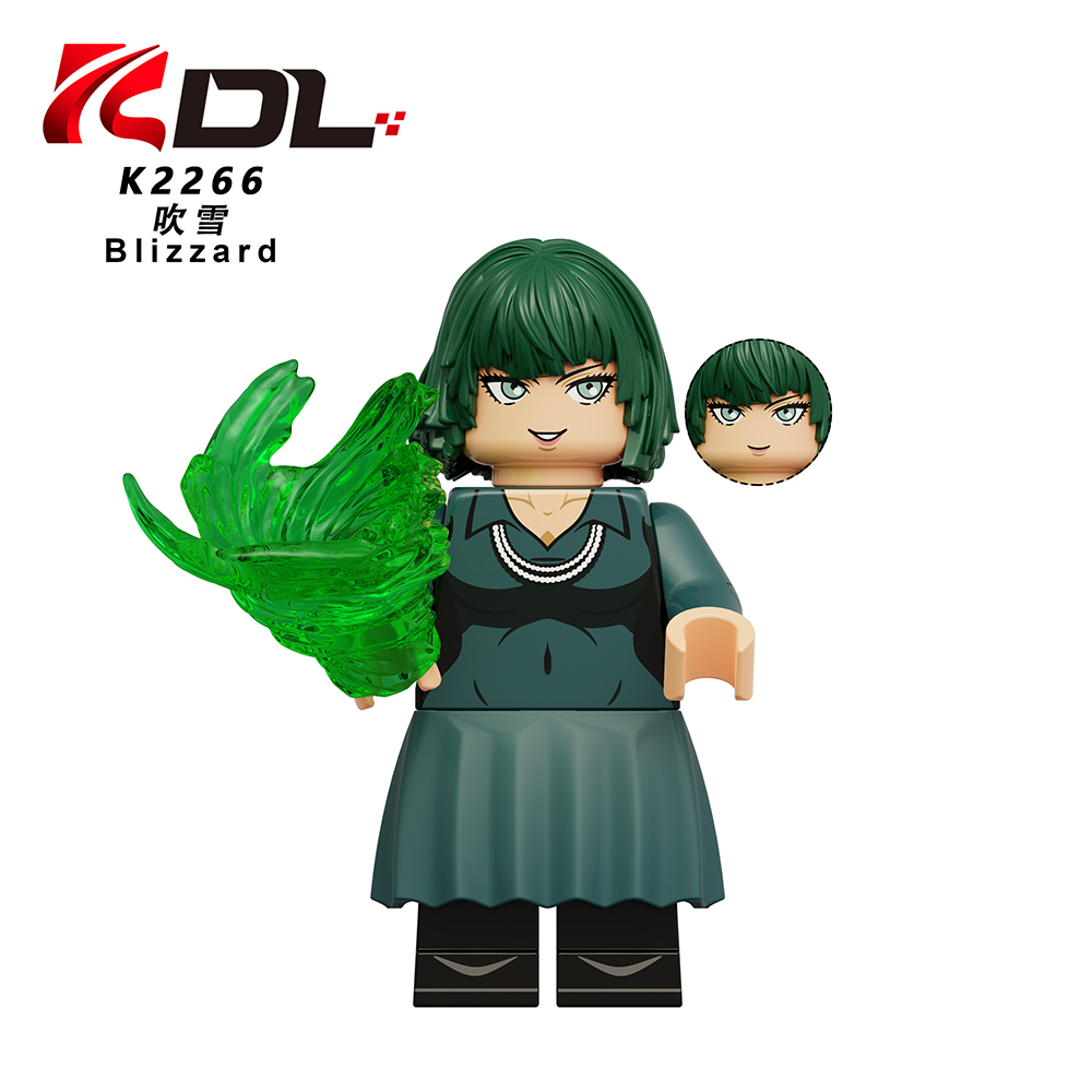KDL841 Saitama Tornado Anime Character Wholesale Small 2025 Educational Online Building Block Sets Kid Toys