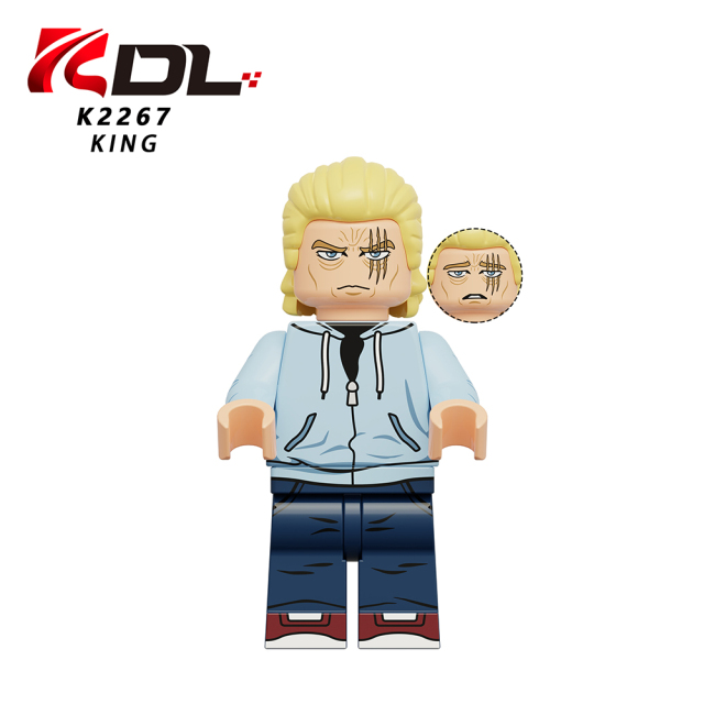 KDL841 Saitama Tornado Anime Character Wholesale Small 2025 Educational Online Building Block Sets Kid Toys