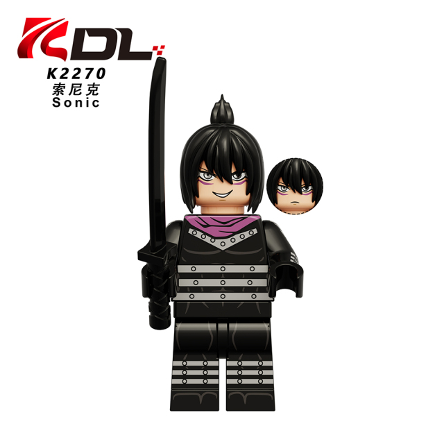 KDL841 Saitama Tornado Anime Character Wholesale Small 2025 Educational Online Building Block Sets Kid Toys