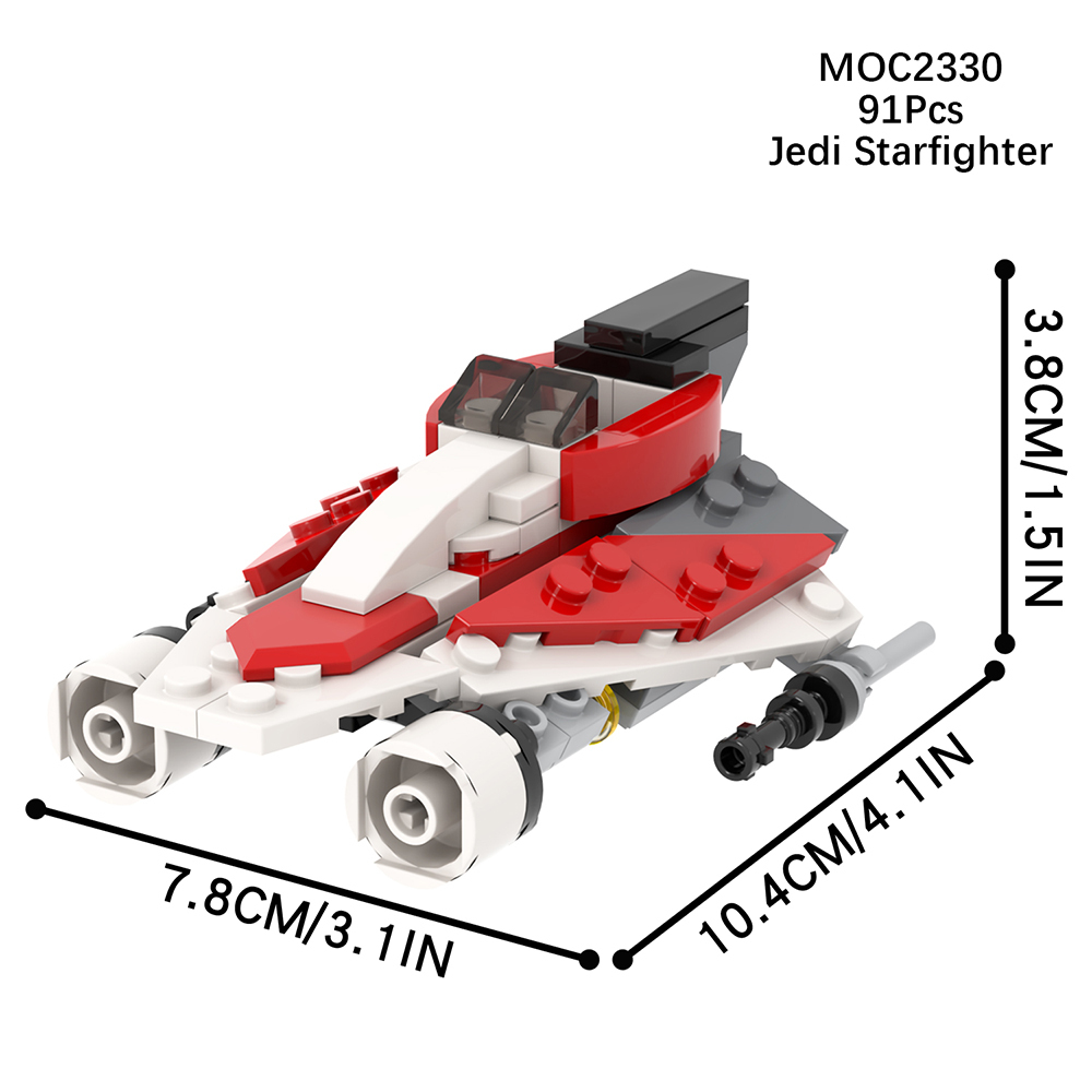 MOC2327-MOC2335 Lego star wars building DL-44 Republic Fighter tank Havoc Marauder Jedi Starfighter vulture droid War scene toys building blocks sets Toys for kids