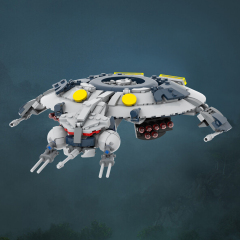 MOC2345 Lego star wars building Droid gunship Y-WING DL-44 Republic Fighter tank Havoc Marauder Jedi Starfighter vulture droid War scene toys building blocks sets Toys for kids