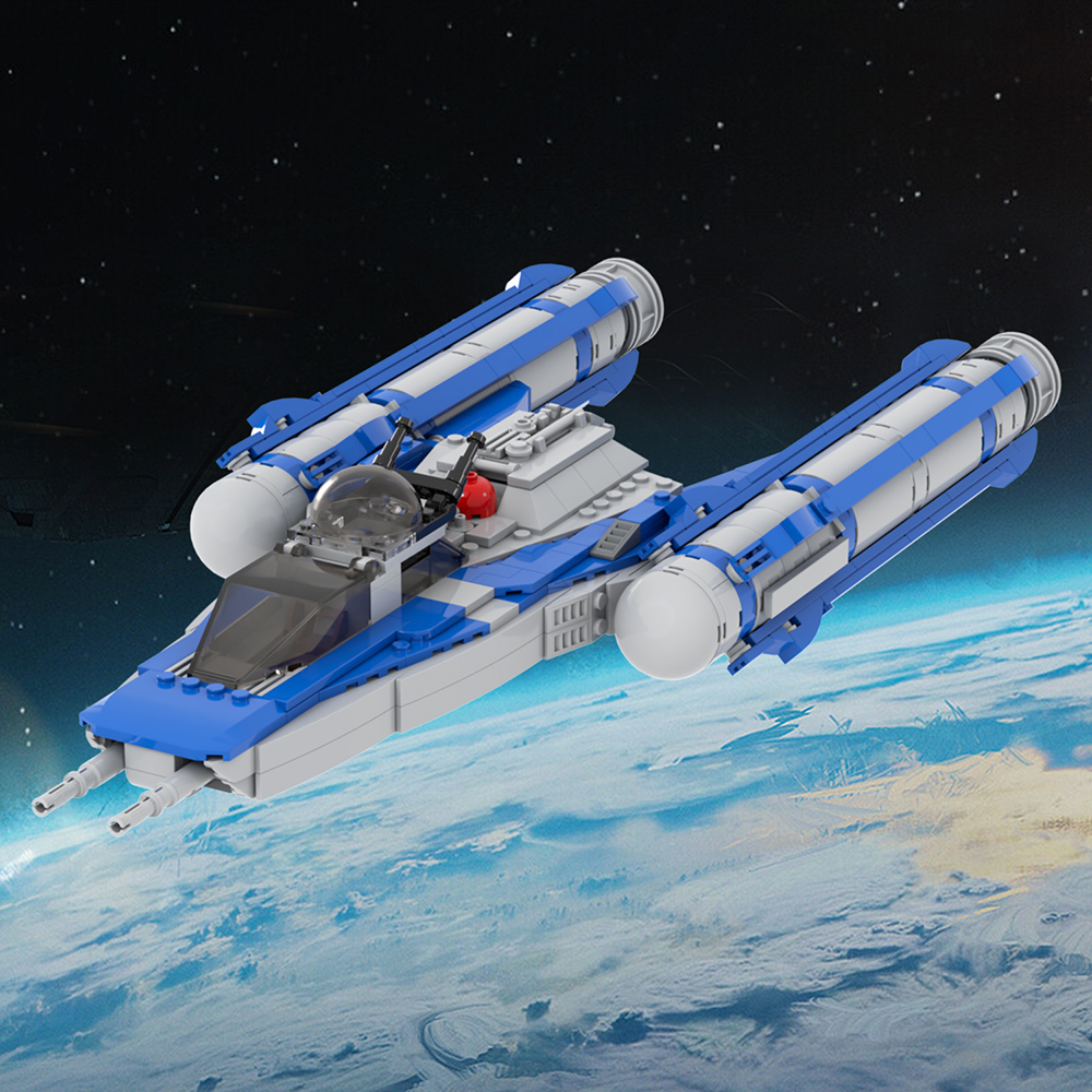 MOC2346 Lego star wars building Y-WING DL-44 Republic Fighter tank Havoc Marauder Jedi Starfighter vulture droid War scene toys building blocks sets Toys for kids