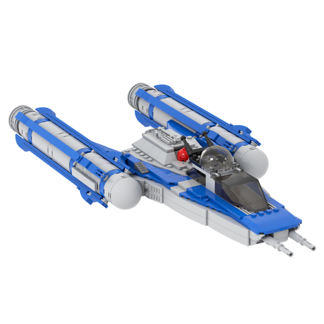 MOC2346 Lego star wars building Y-WING DL-44 Republic Fighter tank Havoc Marauder Jedi Starfighter vulture droid War scene toys building blocks sets Toys for kids