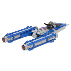 MOC2346 Lego star wars building Y-WING DL-44 Republic Fighter tank Havoc Marauder Jedi Starfighter vulture droid War scene toys building blocks sets Toys for kids