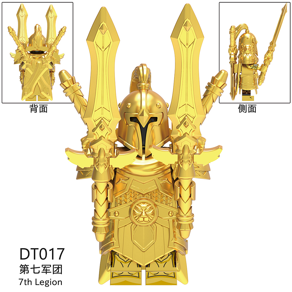 DT14-17 Arthas Menethil Combat-type Hero Character 7th Legion World of Warcraft Mini Collect Building Blocks Kids Gift Toys