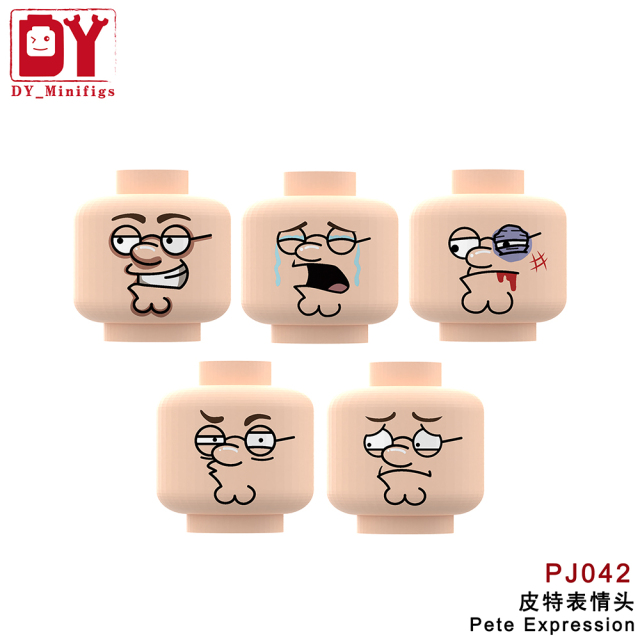 DY533A-E FamilyGuy Anime  minifigures 2025 Educational Online Building Blocks Sets Cartoon Toys Gift Educational Toys for Kids