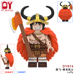 DY674 Monkey D. Luffy Anime One Piece  Mini Figures Juguetes Toys Collect Educational Plastic Building Blocks Gift for Children