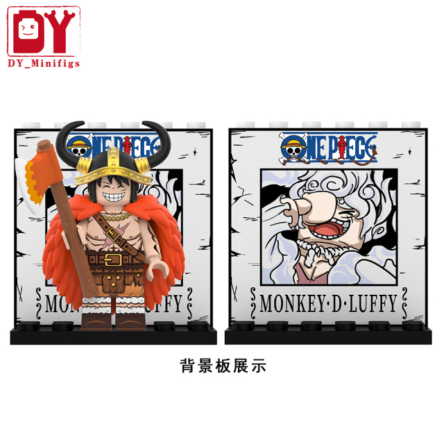 DY674 Monkey D. Luffy Anime One Piece  Mini Figures Juguetes Toys Collect Educational Plastic Building Blocks Gift for Children
