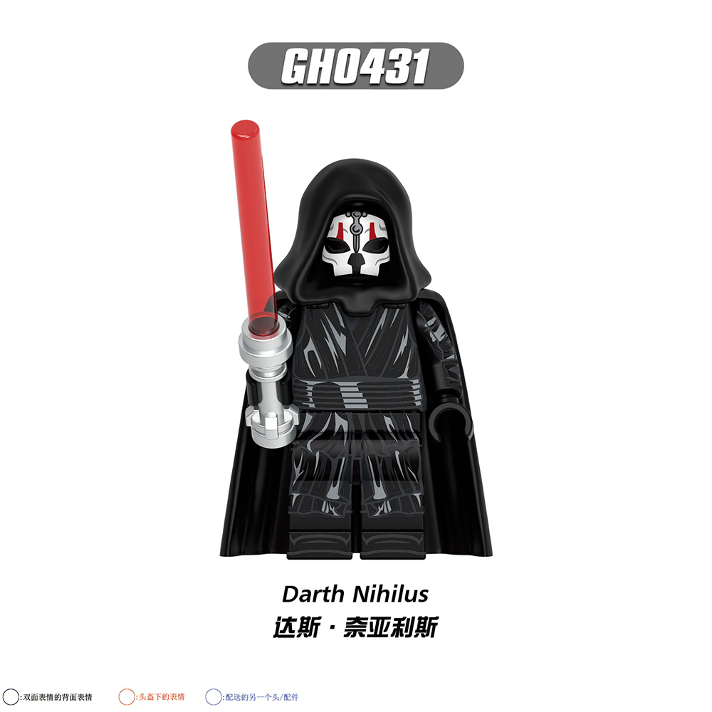 G0157 Darth Revan Aurra Sing Talzin The Son Asajj Ventress Dryden Vos Darth Nihilus Embo Star Wars Mini Plastic Building Blocks Kids Gift Toys