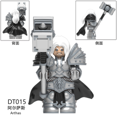 DT8904 Warcraft Arthas 7th Legion Varian Rifleman Mini Figures Collect Educational Plastic Action Model Building Blocks Children Gift Toys