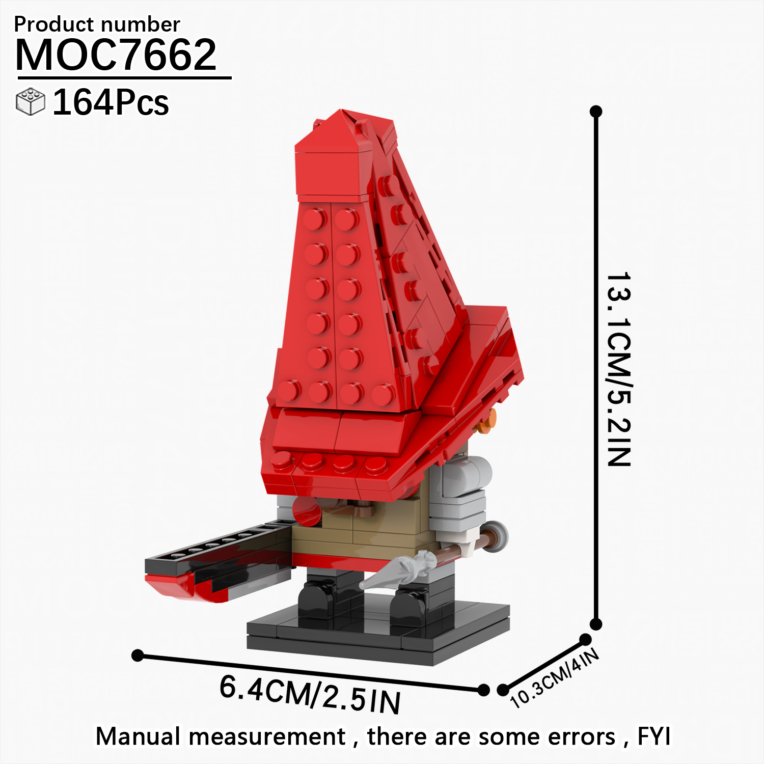 MOC7630-7636 Jack Torrance the Nun Oogie Trick' R Treat Sam Pumpkin-Head Demon Annabelle Slender Man Child's Plasy Chucky Silent Hill Red Pyramid Silent Hill Nurse M3gen Horror Bricks Kids Toys MOC7662-7665