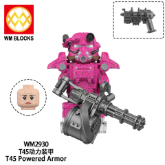 WM6209 Game T45 Powered Armor mini figures juguetes mini toys building blocks sets Toys for kids