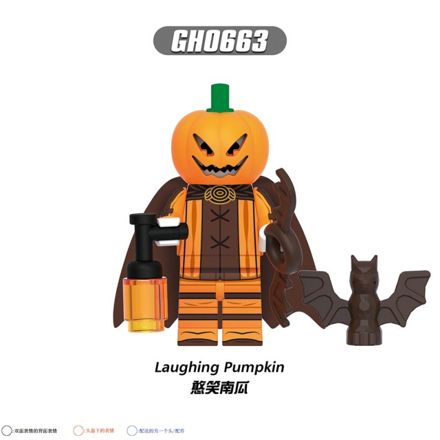 G0185 wicked witch Jack Torrance Billy Annabelle The Redwood Massacre M3gan Mary Shaw Leslie Vernon Leprechaun Mini Horror Building Blocks Kids Gift Toys