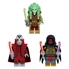 MB2001-2003 Darth Revan A Darth deolous Dryden Vos Darth Nihilus Embo Star Wars Mini Plastic Building Blocks Kids Gift Toys