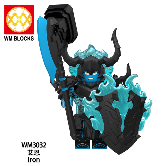 WM6221 Solo leveling :A Global beru cha hae in sung jin woo Anime Collect Plastic Mini Educational Model DIY Building Blocks for Kids Gift Toys