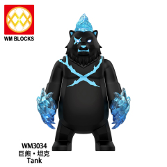 WM6221 Solo leveling :A Global beru cha hae in sung jin woo Anime Collect Plastic Mini Educational Model DIY Building Blocks for Kids Gift Toys