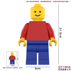 DY1804 BIG Mini Figures Collect Educational Plastic Action Model Building Blocks Children Gift Toys